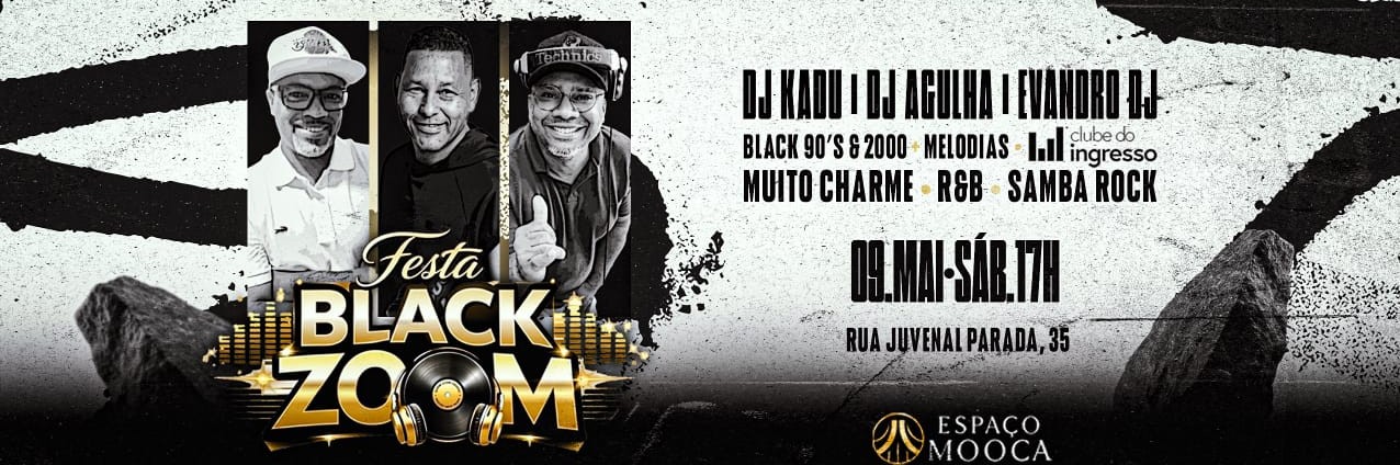 FESTA BLACK ZOOM - APOIO RADIO GUARUBLACK